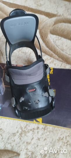 Крепления для сноуборда flow