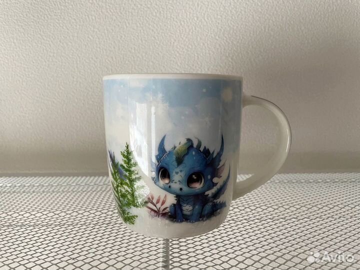 Кружка с драконом