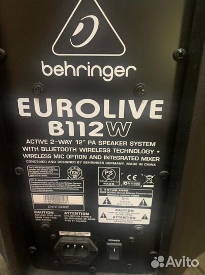 Колонка для концертов behringer