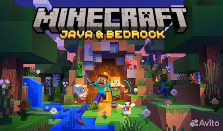 Ключ Minecraft Java & Bedrock Edition для пк