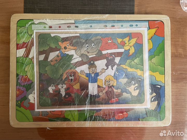 Пазл деревянный Лимпопо