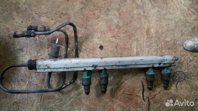 Топливная рампа в сборе на Ваз