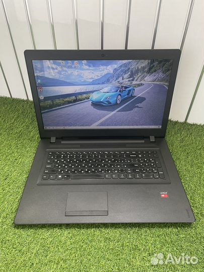 Lenovo 4 ядра amd a6 7310 8gb 17.3 SSD