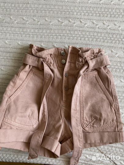 Шорты джинсовые zara