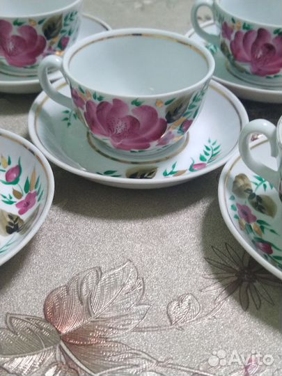 Чашка с блюдцем