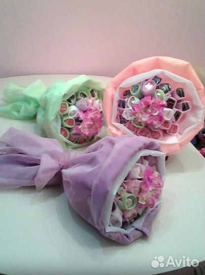 Букеты из конфет