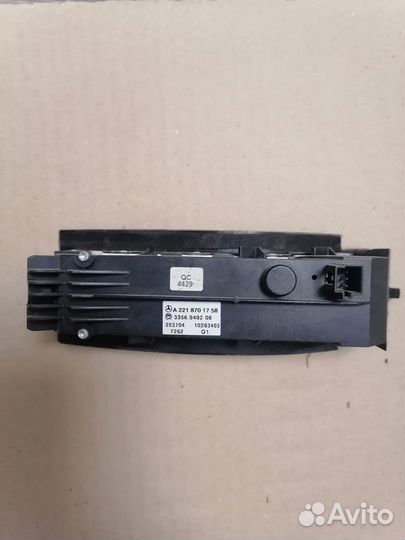 Блок кнопок панели приборов Mercedes w221