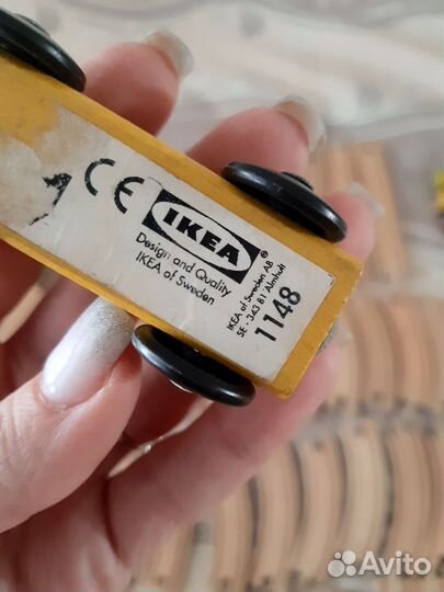 Деревянная железная дорога IKEA