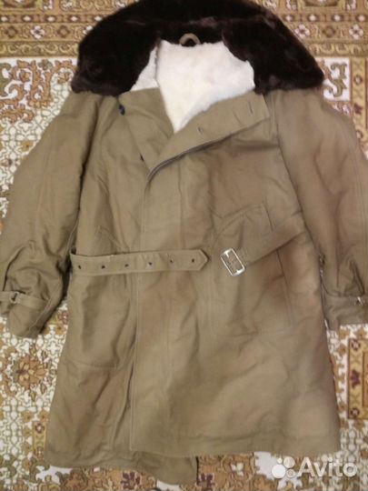 Тулуп \ Полупальто меховое спецодежда\армейское