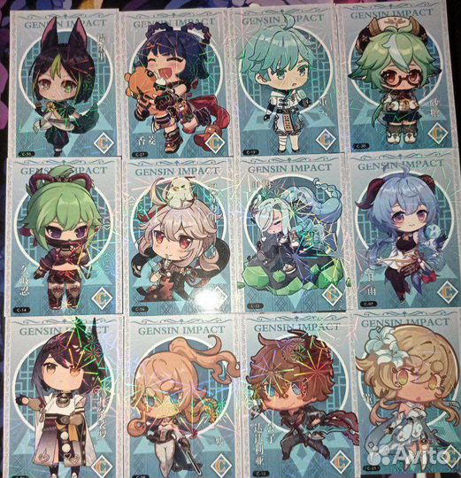 Карточки Genshin