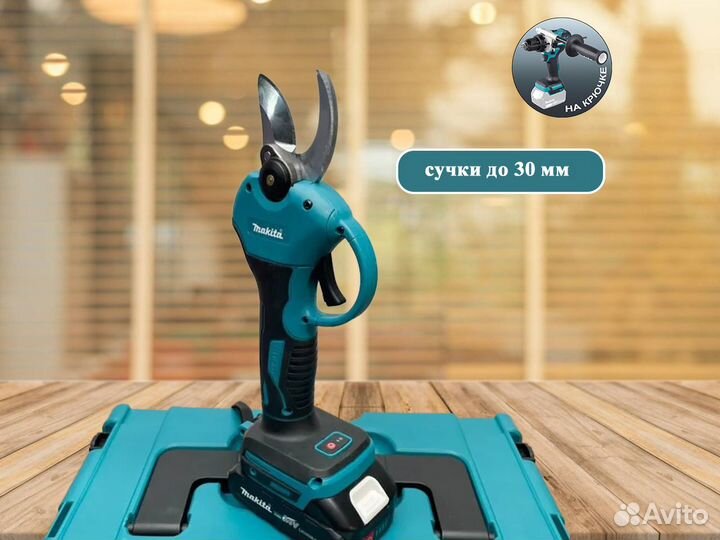 Аккумуляторная цепная пила и секатор