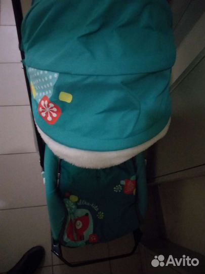 Детские санки коляска ника