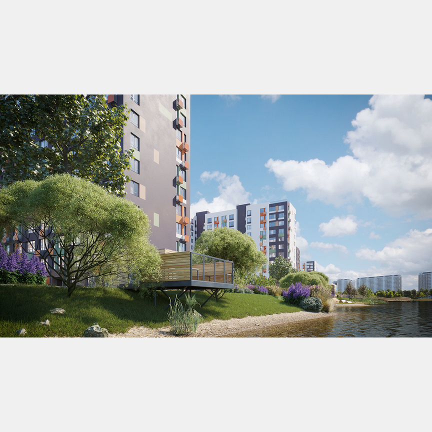 2-к. квартира, 59,2 м², 5/17 эт.