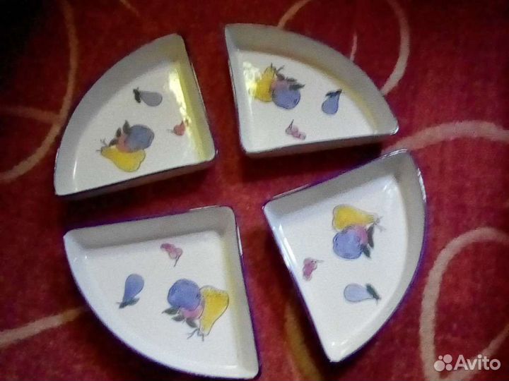 Менажница фарфор