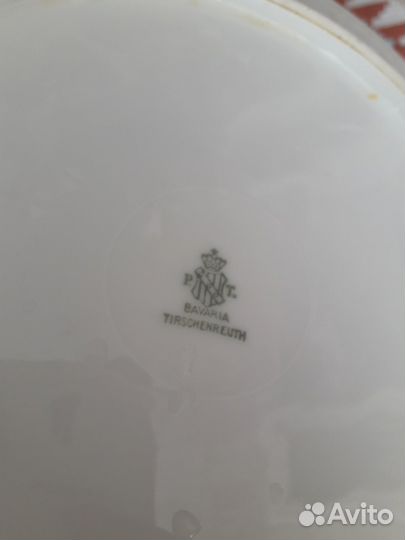 Тарелки фарфор Германия Bavaria Tirschenreuth