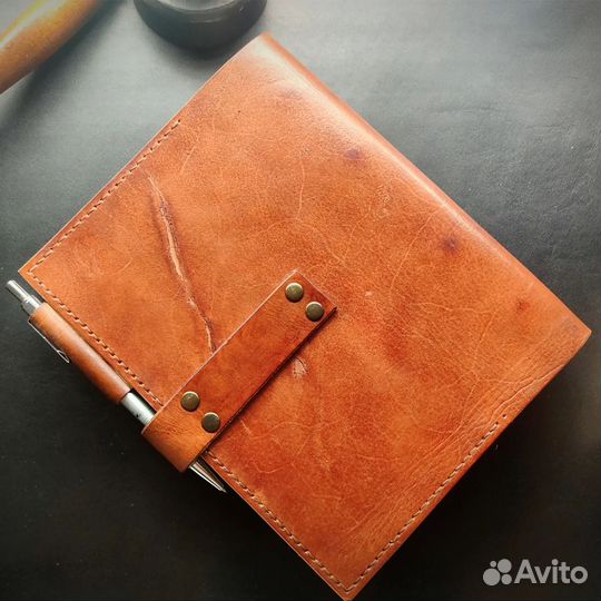 Ежедневник из натуральной кожи