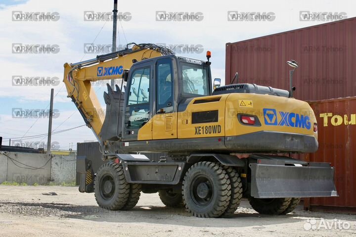 Колёсный экскаватор XCMG XE180WD, 2024