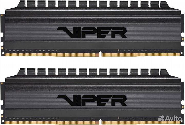 8Gb DDR4 3000MHz Patriot Viper 4 Blackout (PVB48G3