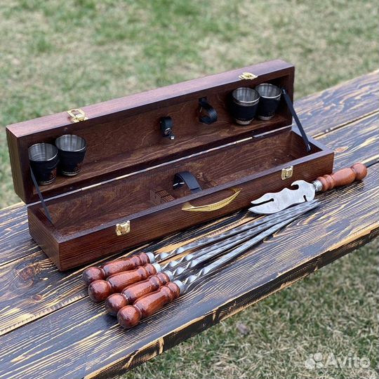 Подарочный набор шампуров 