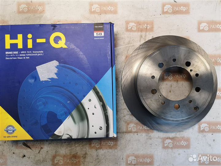 Диск тормозной задний Toyota Land Cruiser J200