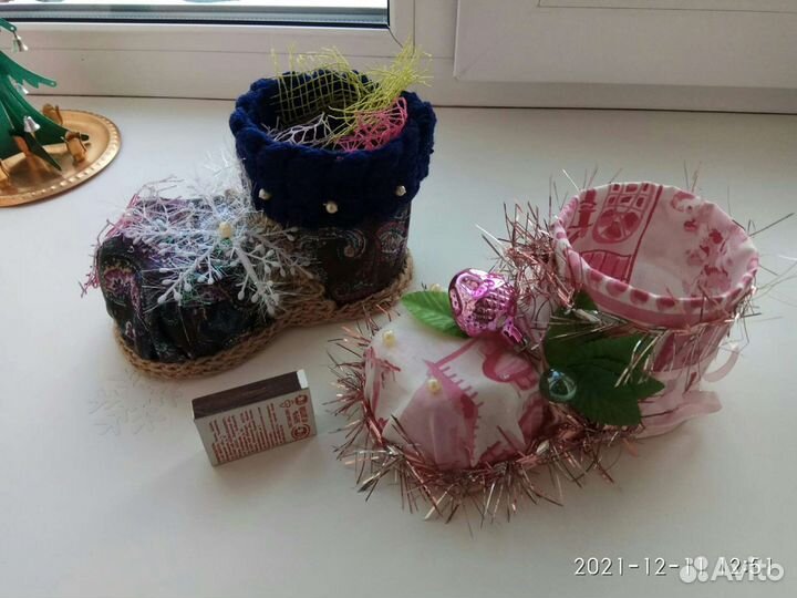 Новогодние сапожки