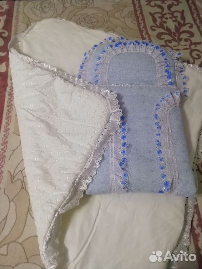 Конверт на выписку для мальчика зима