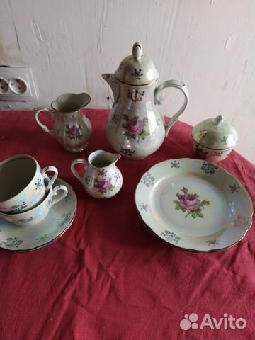 Сервиз чайный Роза гдр(германия)