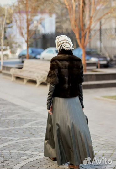 Пуховик норковый, шубка, трансформер