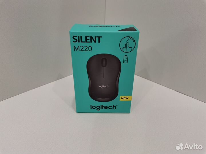 Мышь беспроводная Logitech M220 silent