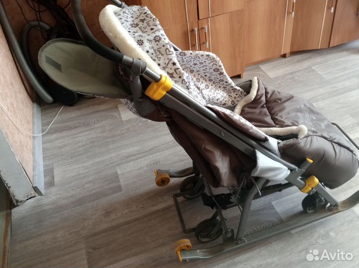 Санки-коляска