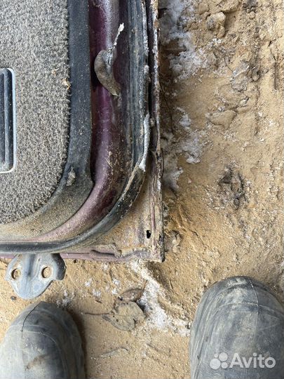 Дверь задняя правая mitsubishi galant 6