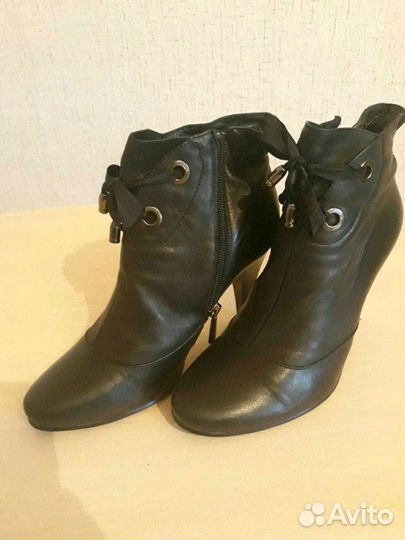 Ботильоны новые кожа