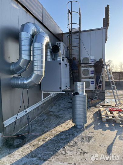 Монтаж вентиляции