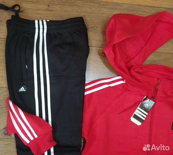 Спортивный костюм зимний Adidas Jogging р.М-3XL