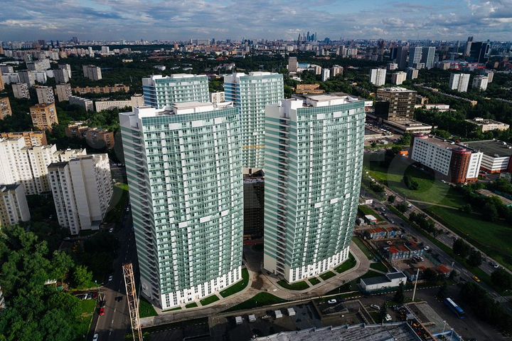 2-к. апартаменты, 52 м², 17/29 эт.