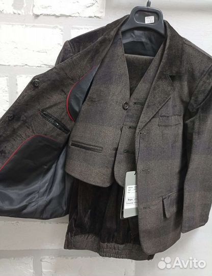 Детский Костюм брючный тройка