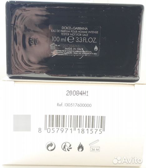 D&G - The One for Men Intense EDP 100ml тестер