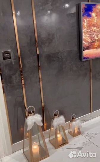 Молдинг плоский розовое золото матовый