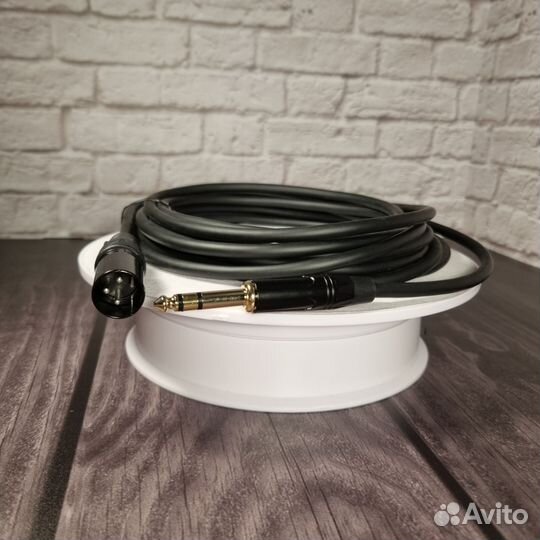 XLR-Jack 6.3 5 метров кабель для аудиотехники