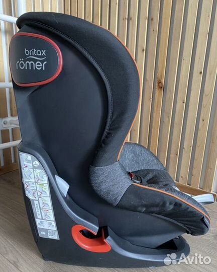 Автокресло britax romer king 2 LS BR Black