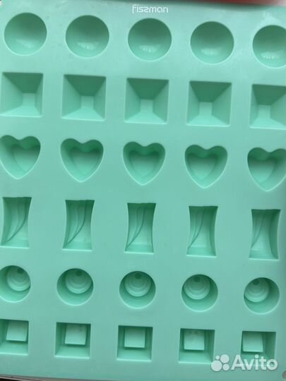 Силиконовые формочки для выпечки разной формы