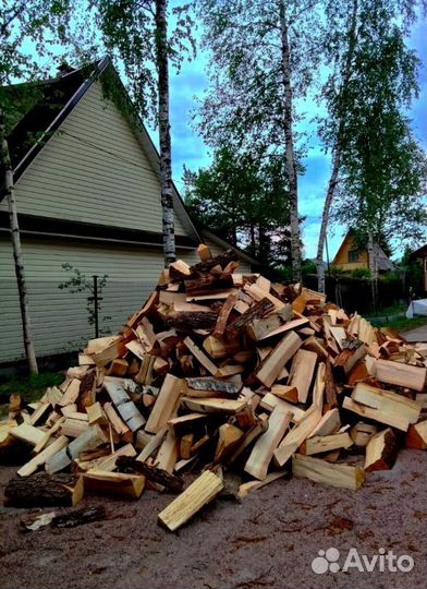 Дрова колотые Осина