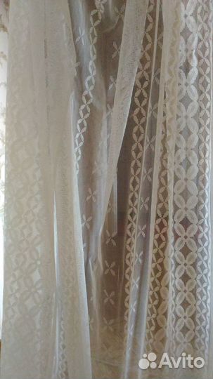 Тюль новая