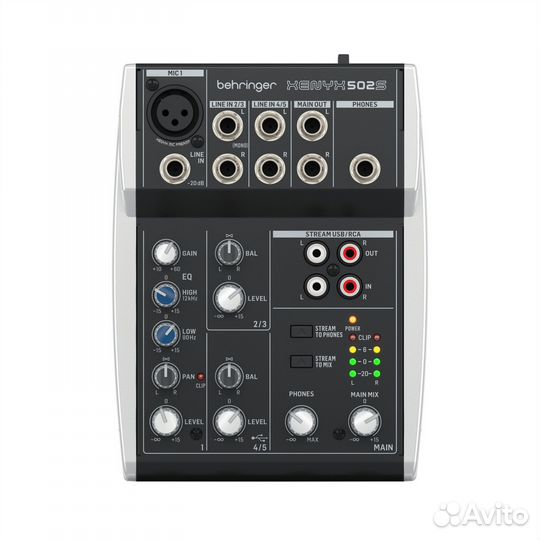 Behringer xenyx 502S - микшерный пульт