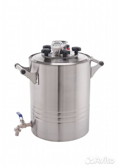 Перегонный куб 35 литров, кламп 2 дюйма