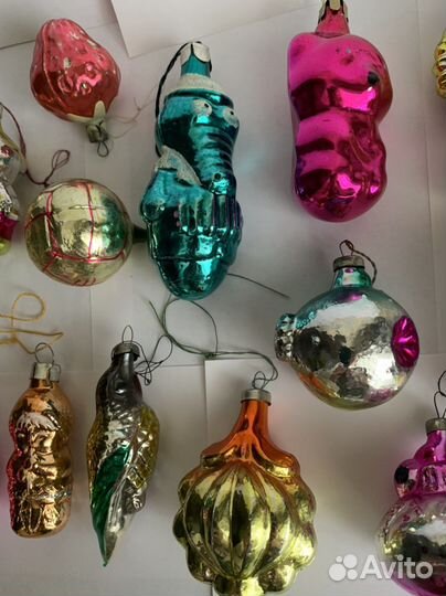 Елочные игрушки СССР крокодил гена