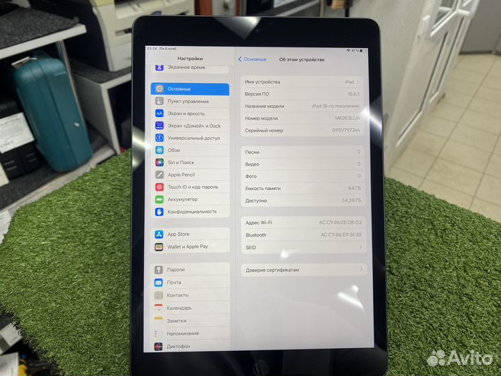 Apple iPad 9 64гб