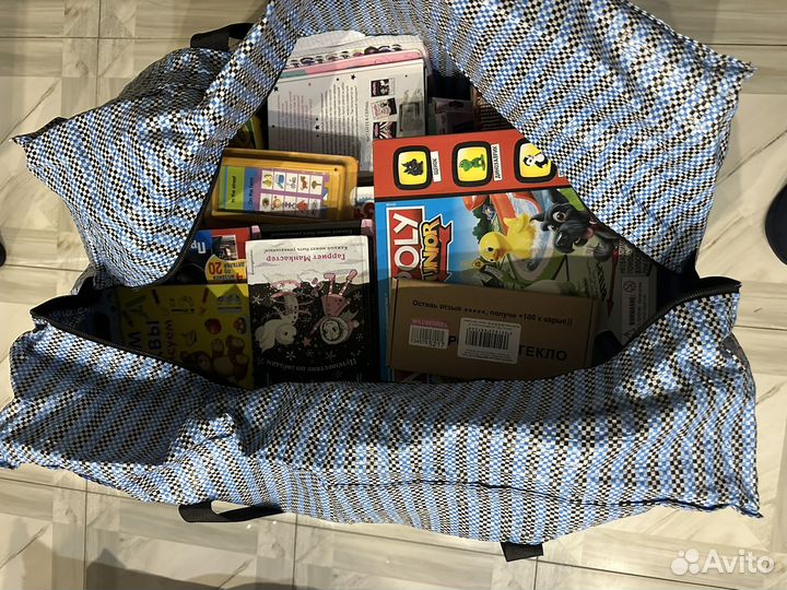 Настольные игры, книги детские бу