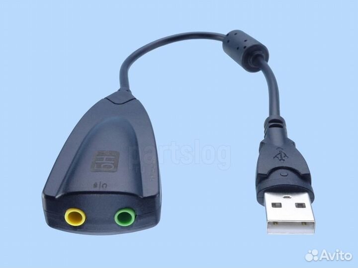 Внешняя звуковая карта 2.0 / 7.1 Channel Sound USB