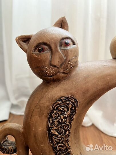 Стутуэтки ручной работы из натурального дерева